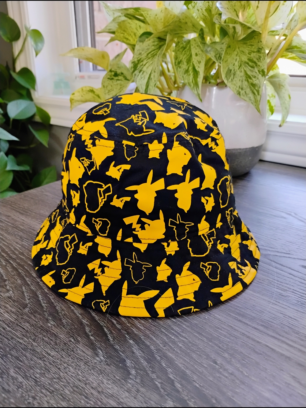 Pokemon Pikachu Silhouette Bucket Hat